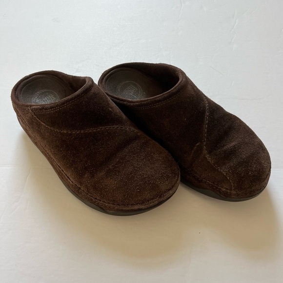 Fitflop Gogh Clogs Mules Size 5 Chocolate Brown - Picture 1 of 8